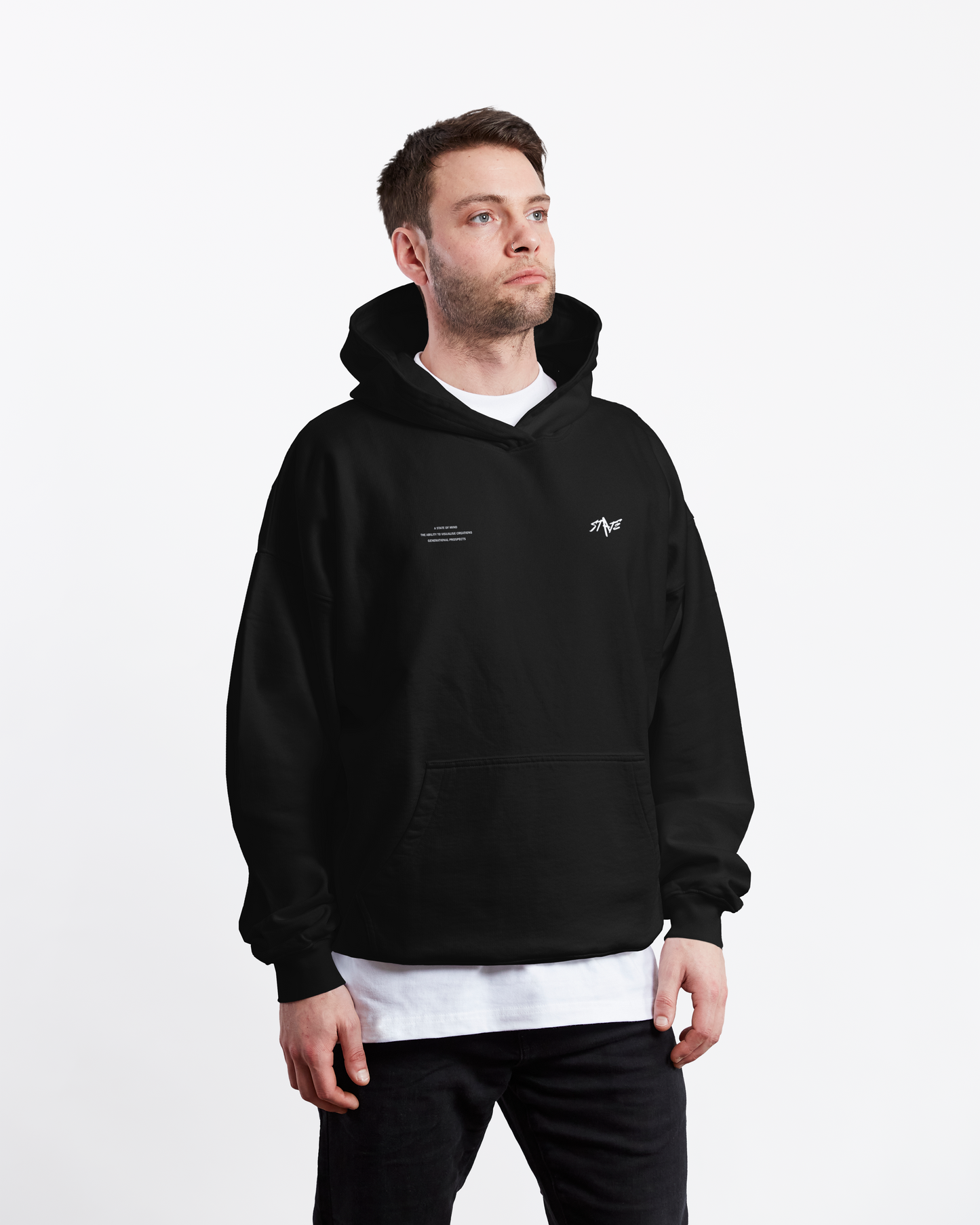 STATE Heavyweight Hoodie – Black