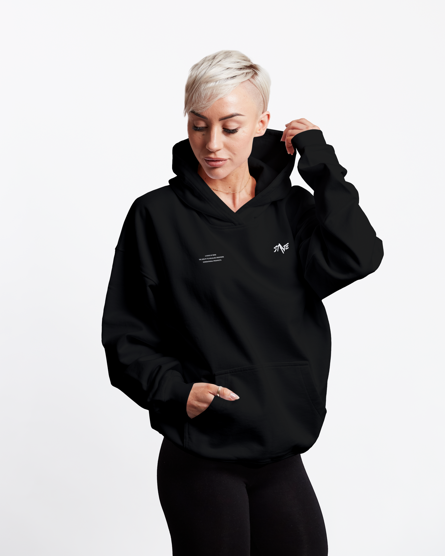 STATE Heavyweight Hoodie – Black
